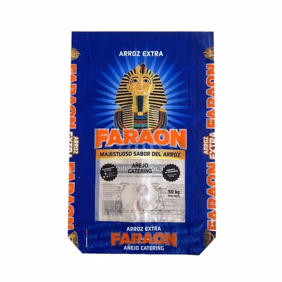 5kg 20kg 50kg BOPP Woven Bags Food Grade Rice Packing Bag Flour Bags with Customized Service