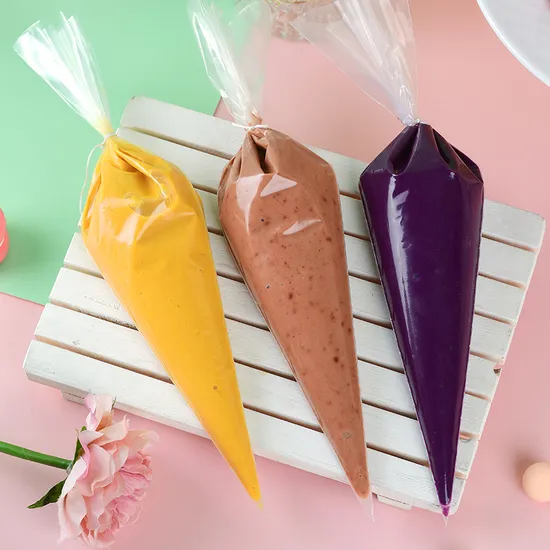 Sac à poche per torte in plastica usa e getta per uso alimentare