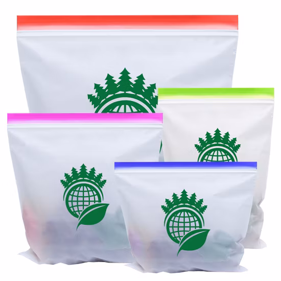 Yurui PLA Pbat Amido di mais Eco friendly Stampato personalizzato Cerniera Imballaggio a chiusura lampo Snack Pouch Imballaggio alimentare Borsa biodegradabile compostabile